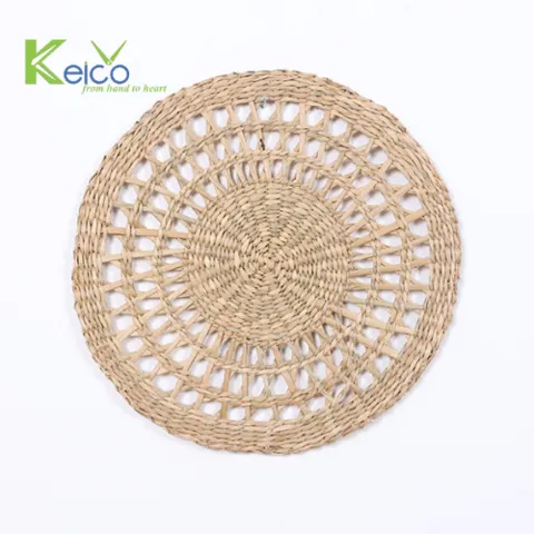 Rattan Export New design water hyacinth wall decoration 30 cm made in Vietnam - REX-8423061621