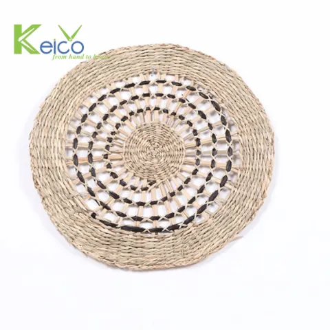 Rattan Export Hot designs seagrass wall hanging 30 cm made in Vietnam - REX-8423061622