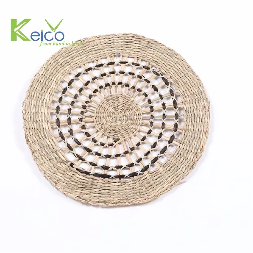 Rattan Export Hot designs seagrass wall hanging 30 cm made in Vietnam - REX-8423061622