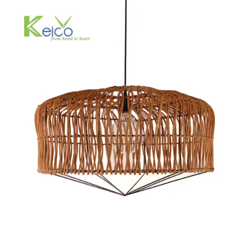 Rattan Export Pendant light 60×35 cm made in Viet Nam - REX-8423061501
