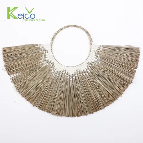 Rattan Export Hot designs seagrass wall hanging wall decoration 85×60 cm made in Vietnam - REX-8423061528