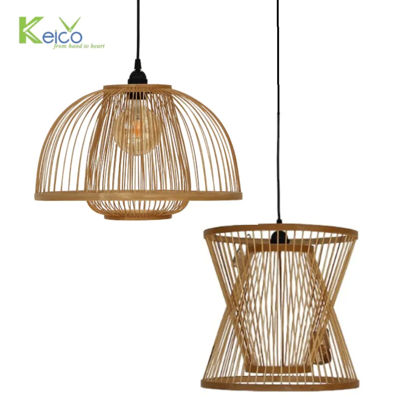 Rattan Export Bamboo Pendant light 40×25 31×30 cm - REX-8423061301