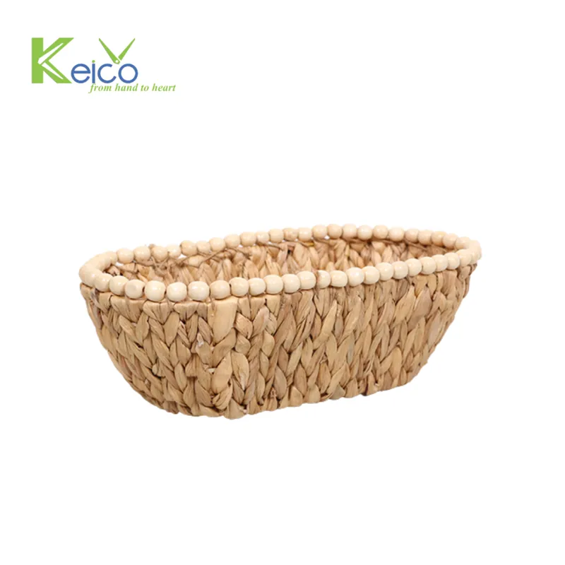 Rattan Export Bestseller-Wasserhyazinthenkorb 35x17x12cm für den Großhandel - REX-8423061018