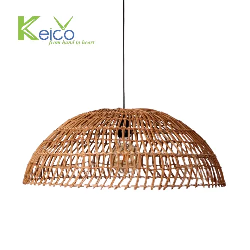 Rattan Export Đèn thả phong cách vintage 60x22cm sản xuất tại Việt Nam - REX-8423061006