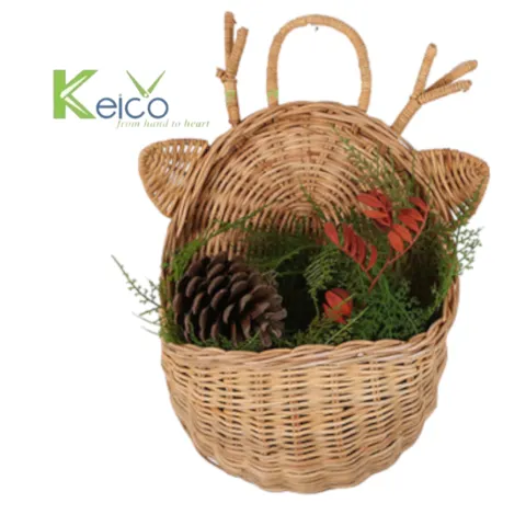 Rattan Export High quality rattan plant stand for Christmas 35x24x12 cm made in Vietnam - REX-8423060926