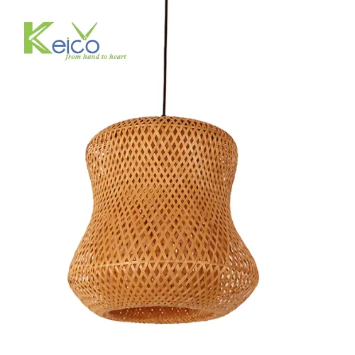 Rattan Export Bestseller-Pendelleuchte 40×40 cm, hergestellt in Vietnam - REX-8423060905