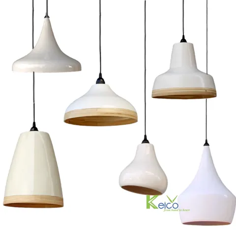 Rattan Export Wholesale pendant light 20×30 cm made in Viet Nam - REX-8423060903