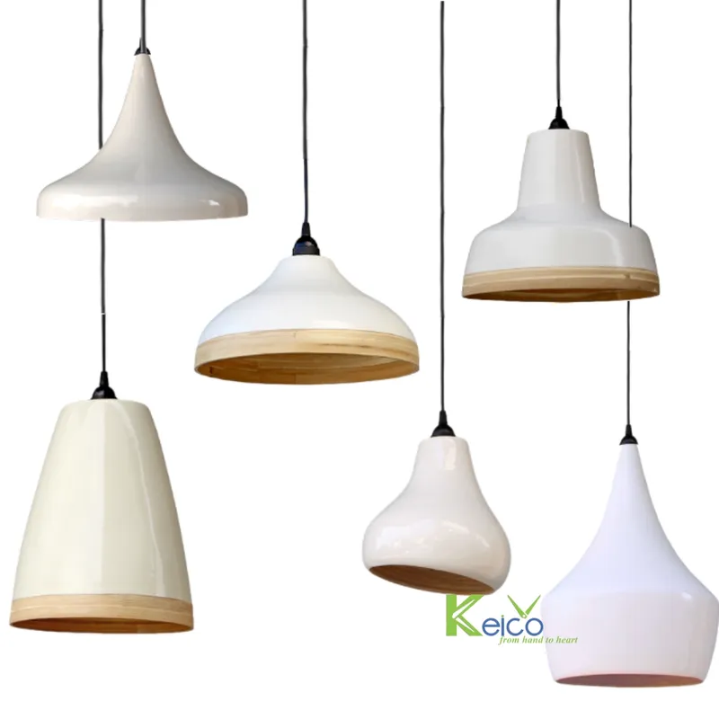Rattan Export Pendelleuchte 20×30 cm für den Großhandel, hergestellt in Vietnam - REX-8423060903