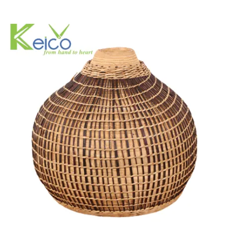 Rattan Export Wholesale bamboo vases for home decor 30×30 cm made in Vietnam - REX-8423060827
