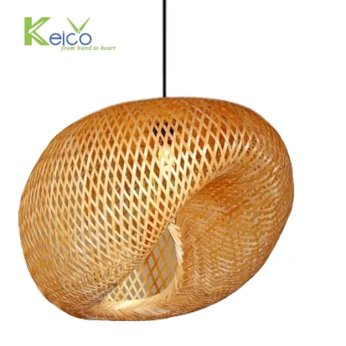 Rattan Export Bambus-Pendelleuchte für den Großhandel - REX-8423060805