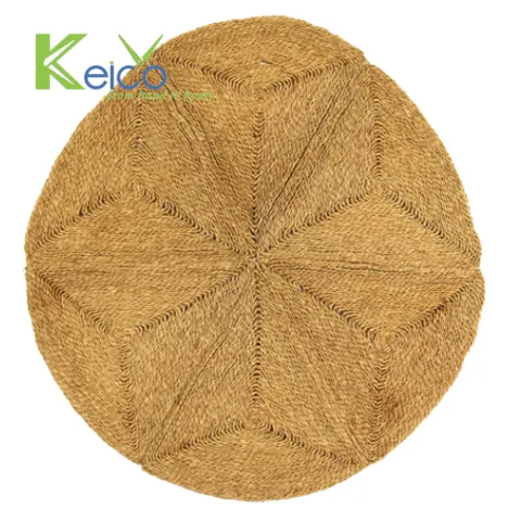 Rattan Export Best seller water hyacinth rugs for home decor 120 cm made in Vietnam - REX-8423060726