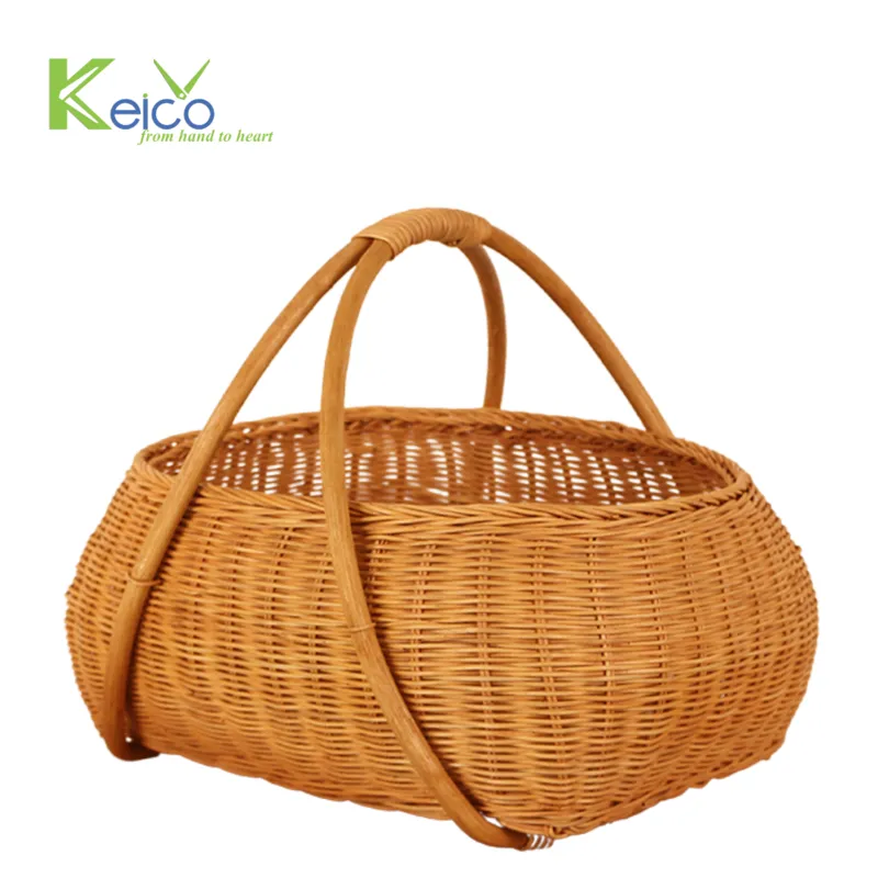 Rattan Export Cesto da picnic in rattan 40x30x32 all’ingrosso, prodotto in Vietnam - REX-8423060612