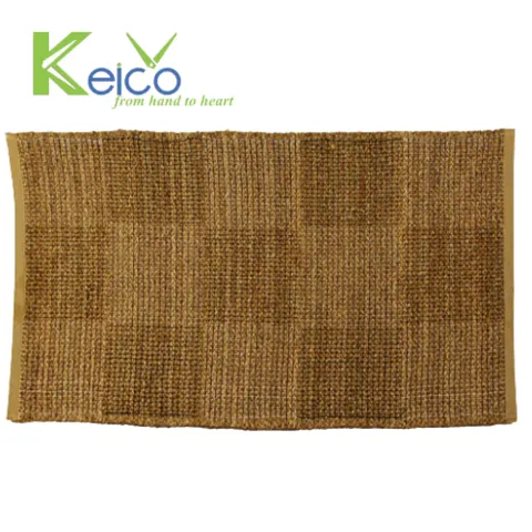 Rattan Export Wholesale water hyacinth rectangle rugs for home decor 60×150 cm made in Vietnam - REX-8423060723