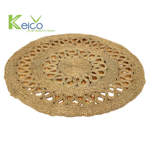 Rattan Export Wholesale water hyacinth rugs for home decor made in Vietnam - REX-8423060722