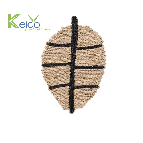 Rattan Export Decoración de pared de pasto marino 25×45 cm al por mayor, fabricada en Vietnam - REX-8423060721