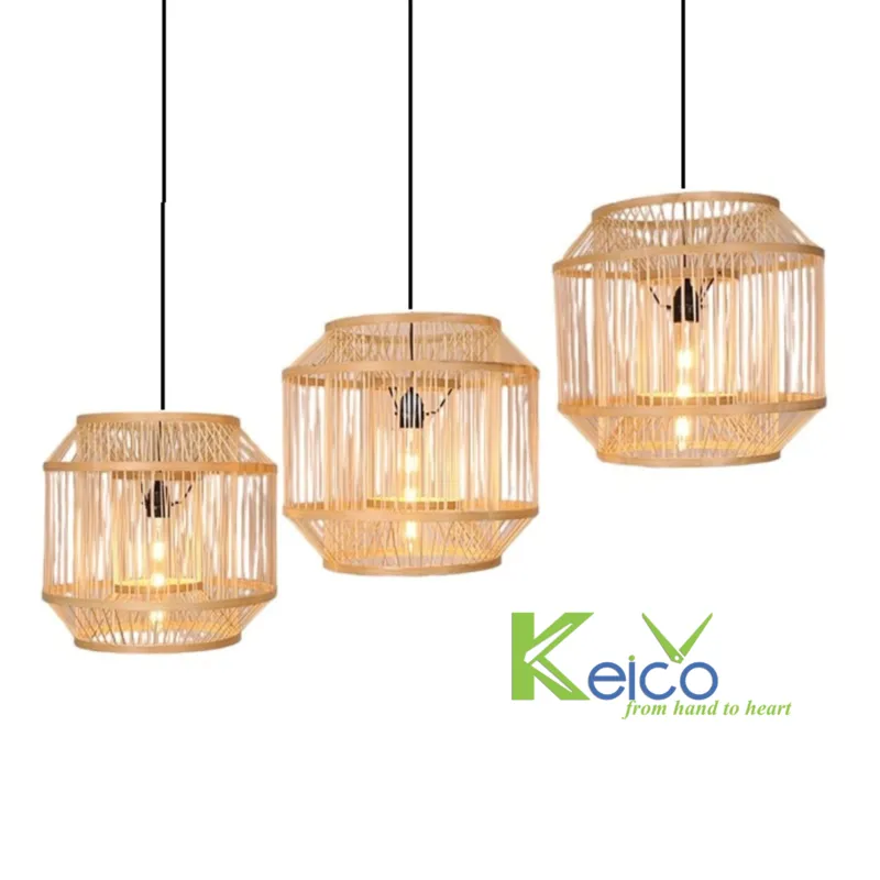 Rattan Export Bamboo Pendant Light 40×38 cm - REX-8423060607