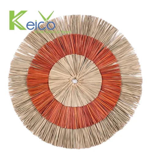 Rattan Export Decoración de pared de pasto marino de alta calidad 60 cm, fabricada en Vietnam - REX-8423060627