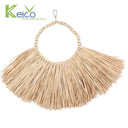 Rattan Export Palm Leaves Wall decor wholesale 80×85 cm made in Vietnam - REX-8423060621