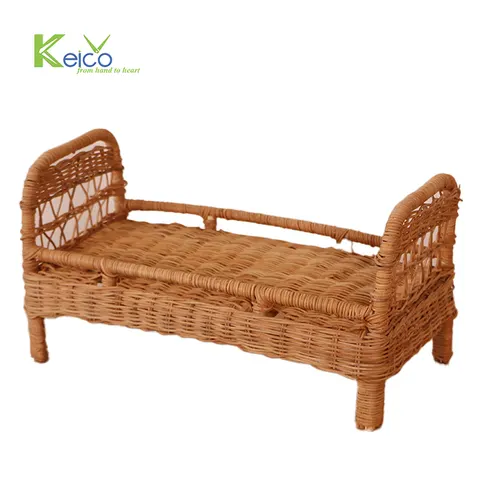 Rattan Export Decorazione per cameretta in rattan per bambole 41x21x22 cm - REX-8423060411