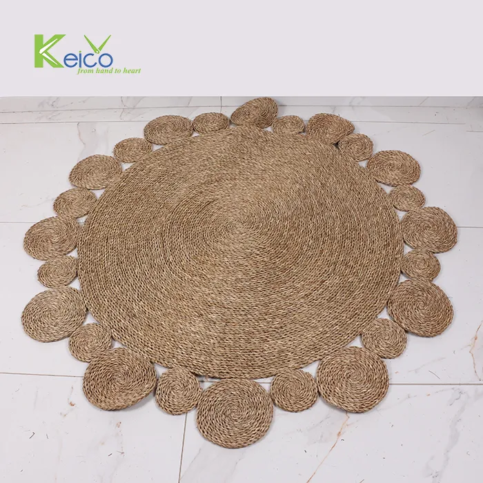 Rattan Export Alfombra tejida de pasto marino para decoración del hogar al por mayor - REX-8423060407