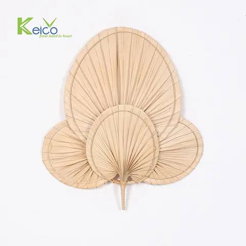 Rattan Export Decorazione da parete in foglia di palma 40x49cm all’ingrosso, prodotta in Vietnam - REX-8423060405