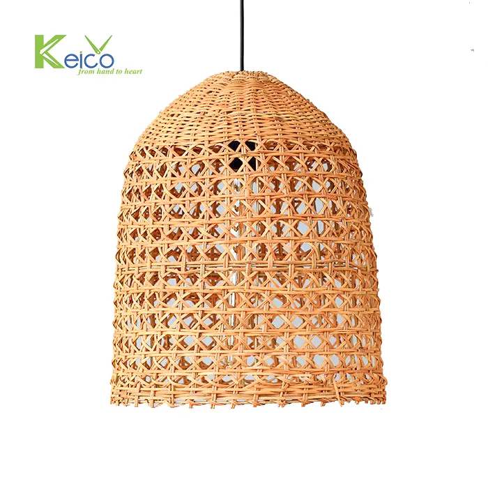 Rattan Export Lampada a sospensione fatta a mano 35x44cm, prodotta in Vietnam - REX-8423060107
