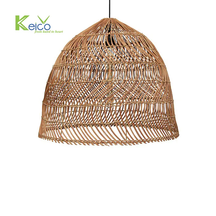 Rattan Export Hochwertige Rattan-Pendelleuchte 60x52cm - REX-8423060106