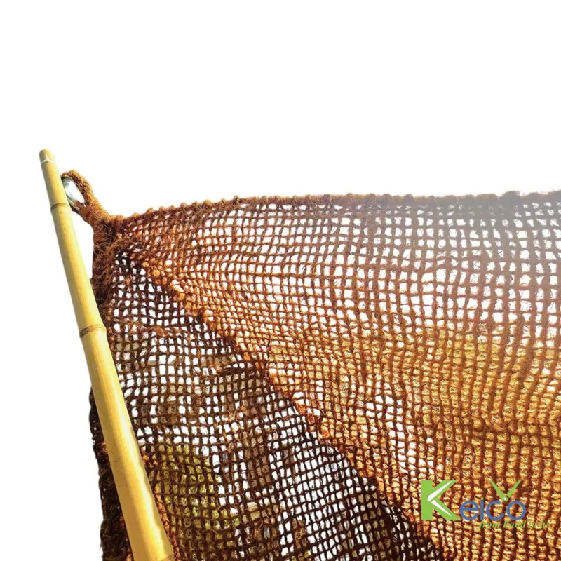 Rattan Export Vela ombreggiante rettangolare in cocco per esterni: la soluzione naturale - REX-24110101