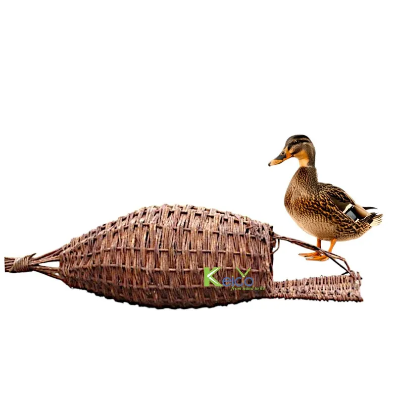 Rattan Export Eco-Friendly Wicker Duck Basket: Safe Nesting, Predator Protection, and Decorative Charm for Gardens and Ponds - REX-24111901