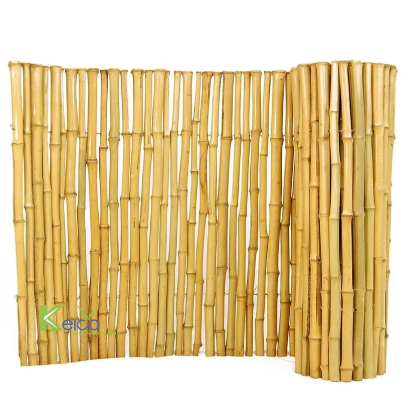 Rattan Export Valla de bambú natural de Vietnam 1″ D x 24″ H x 96″ L, perfecta para tu proyecto - REX-8423081732-1-1