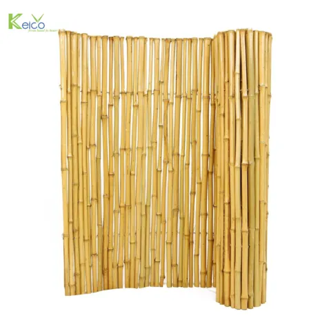 Rattan Export Outdoor Rolled Bamboo Fences For Garden Decor – KCOT015 - REX-8423081732