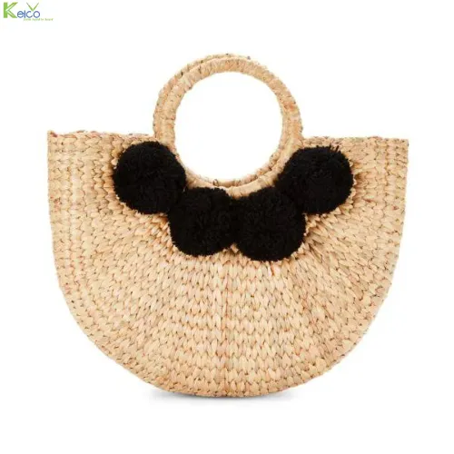 Rattan Export Bolso al por mayor con tallos de algodón en varios colores, fabricado en Vietnam - REX-8423071904