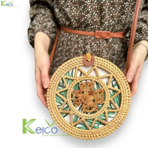 Rattan Export Túi xách mây bán sỉ sản xuất tại Việt Nam - REX-8423071510