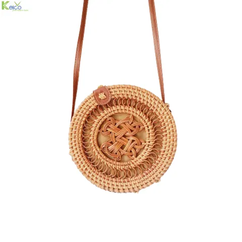 Rattan Export Wholesale handbag made in Vietnam rattan bag made in Vietnam - REX-8423071509