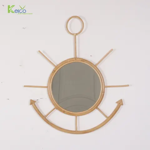Rattan Export Wholesale wall hanging mirror - REX-8423080832