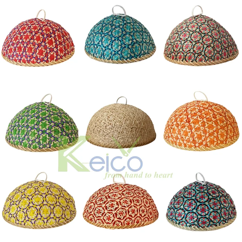 Rattan Export Wholesale semicircle bamboo food preservative with customize color made from Vietnam - REX-8423072033