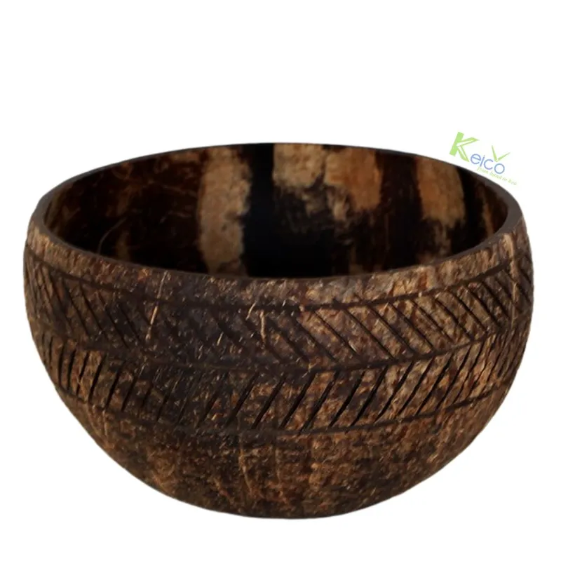 Rattan Export Natural coconut decorative bowl made in Vietnam 8423071314 - REX-842307114