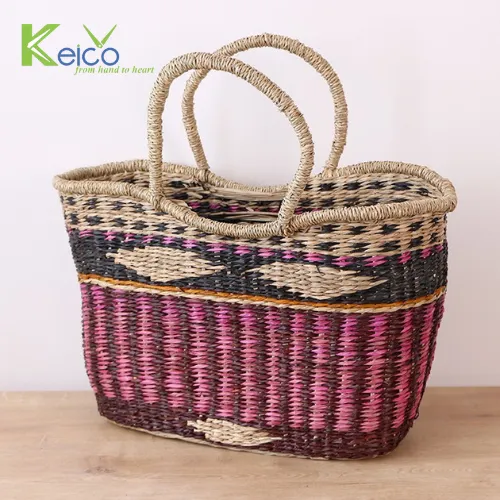 Rattan Export Borsa intrecciata fatta a mano, prodotta in Vietnam - REX-8423070822