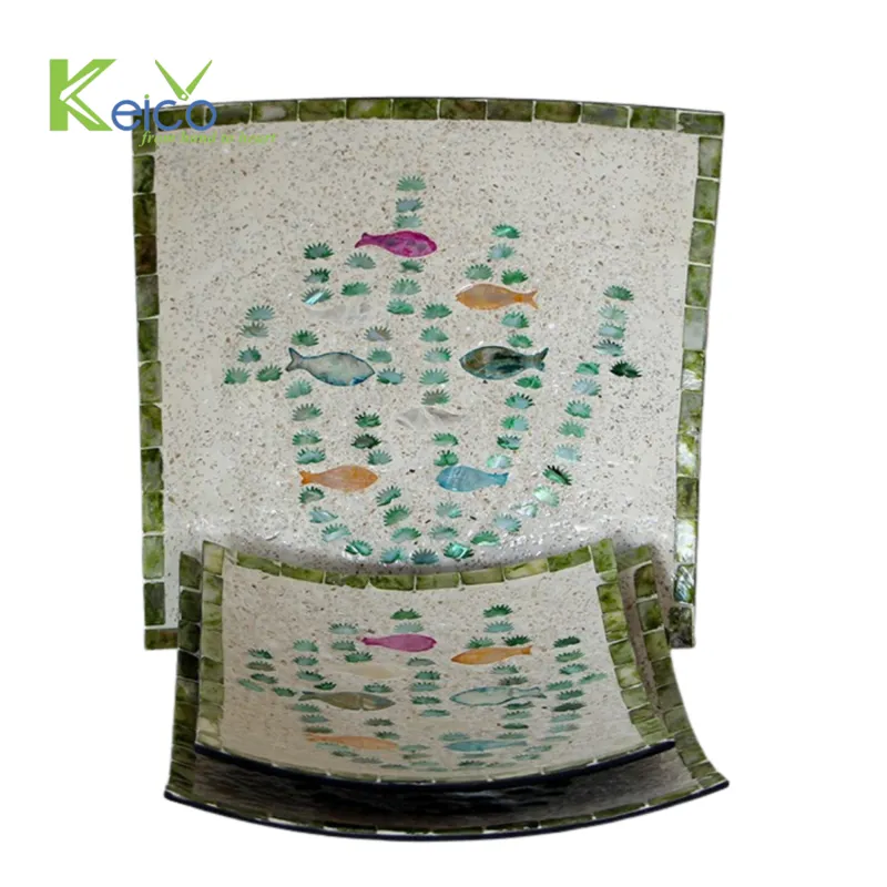Rattan Export Đĩa xà cừ tự nhiên sản xuất tại Việt Nam - REX-8423070712