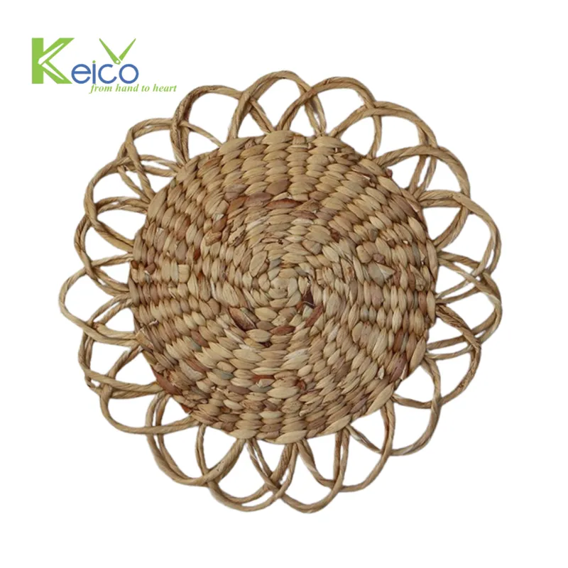 Rattan Export Salvamantel y decoración de pared de jacinto de agua, fabricados en Vietnam - REX-8423070319