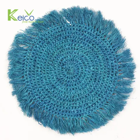 Rattan Export Hot designs water hyacinth wall hanging 43cm made in Vietnam - REX-8423062920