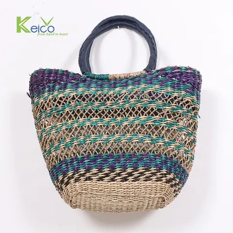 Rattan Export Seagrass woven handbag made in Vietnam - REX-8423061733