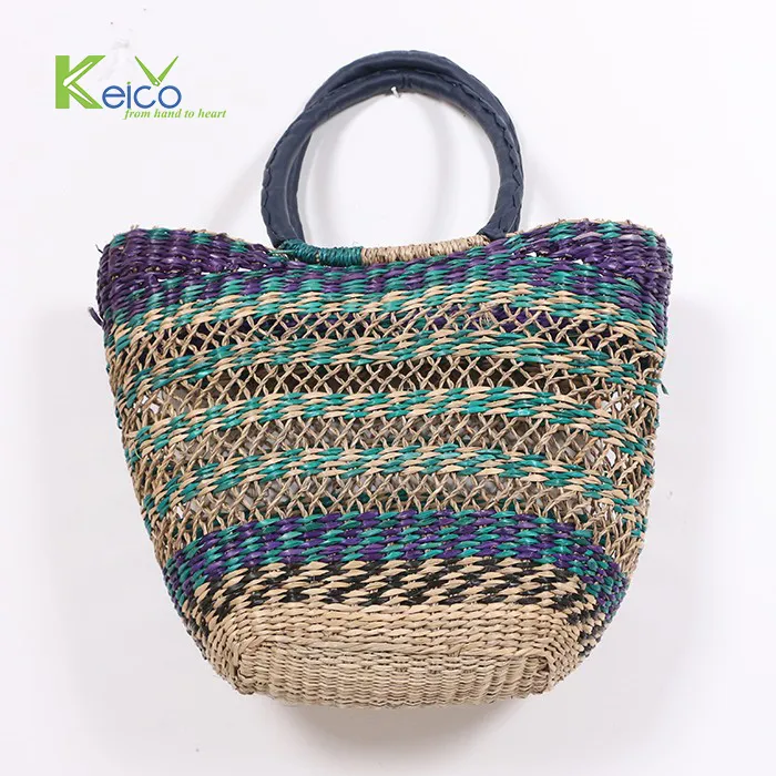 Rattan Export Geflochtene Seegras-Handtasche, hergestellt in Vietnam - REX-8423061733