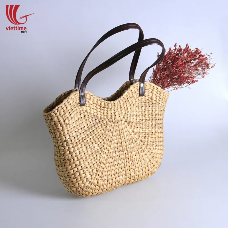 Summer Water Hyacinth Handbag