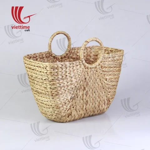 Rattan Export praktisch Wasserhyazinthe Handtasche - REX-B00003