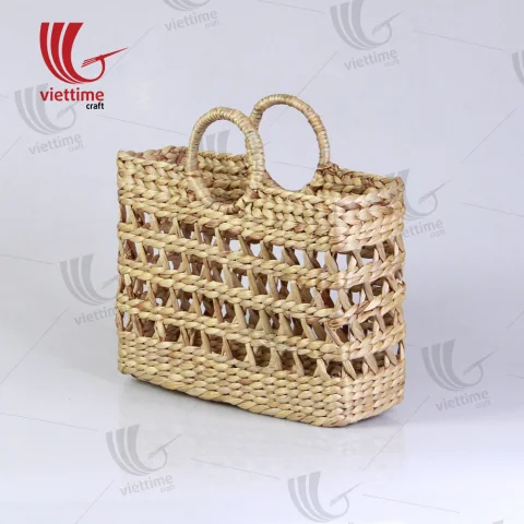 Handmade Vietnam Water Hyacinth Handbag
