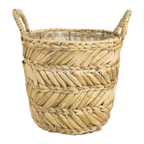 Rattan Export Water Hyacinth Storage Basket Set - REX-B00009