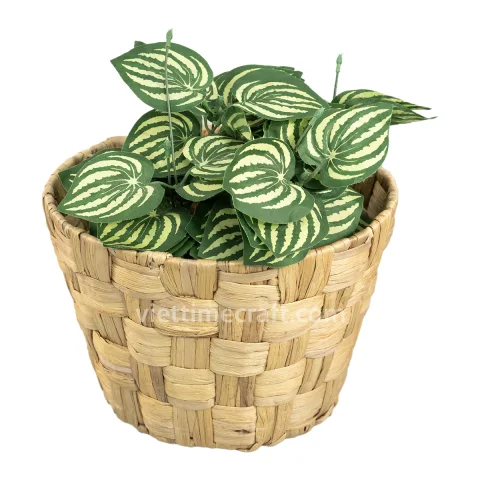 Round Water Hyacinth Basket Set