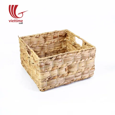 Water Hyacinth Storage Bins with Handle
