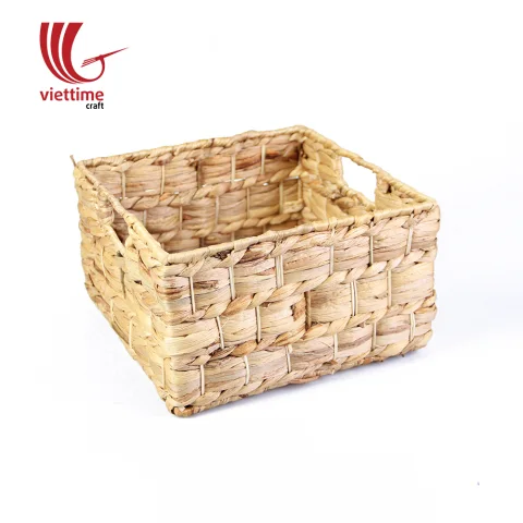 Water Hyacinth Storage Bins with Handle